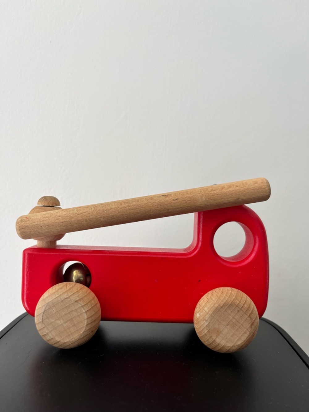 Bajo Wood Fire Truck for Toddler